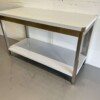 Stainless Steel Work Table Basic-line 140 x 60 x 85 cm Catering - Image 2