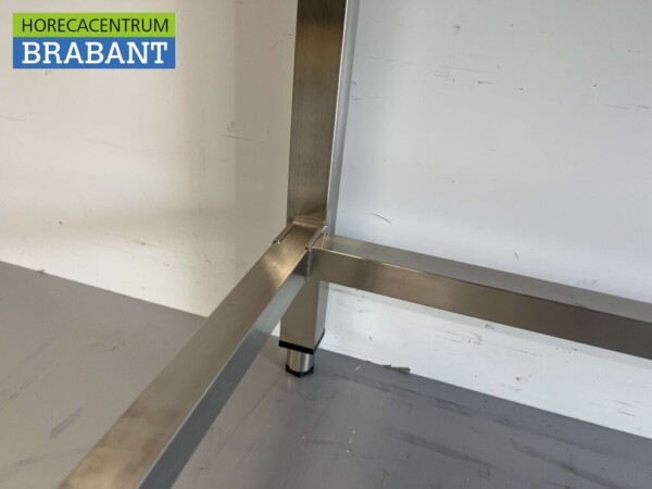 Stainless Steel Work Table Basic-line 200 x 60 x 85 cm Catering - Image 6