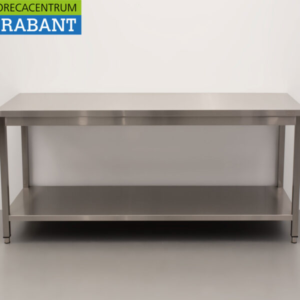 HCB Stainless Steel Work Table Basic-line 180 x 60 x 85 cm Catering