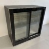 Backbar Bar Refrigeration Glass sliding doors 218 liters 90 cm 230V Horeca - Image 3