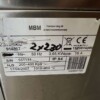 Stainless steel MBM Dishwasher Front Loader 400V Catering - Image 5