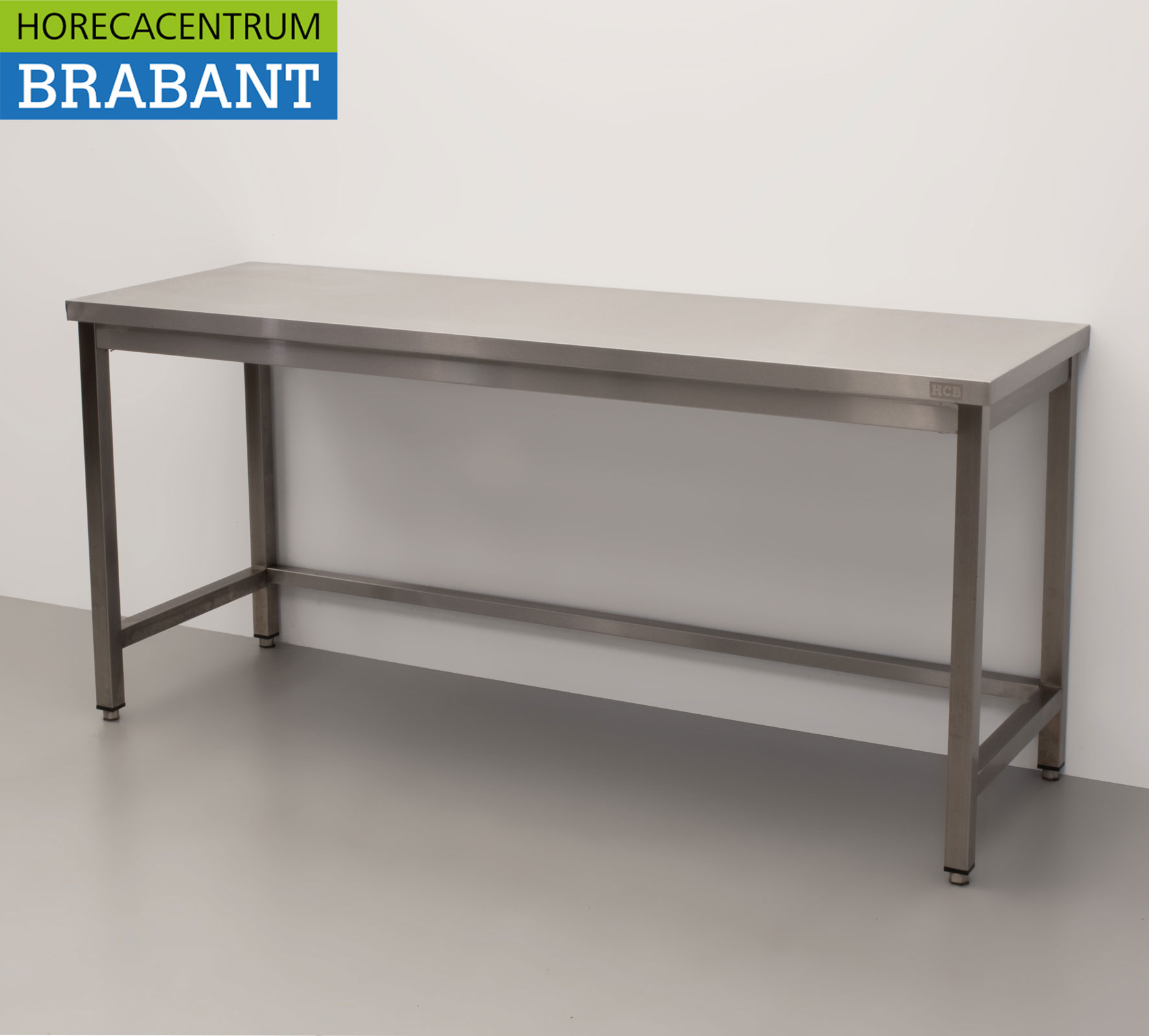 HCB Stainless Steel Work Table Premium-line 180 x 60 x 85 cm Catering - Image 2