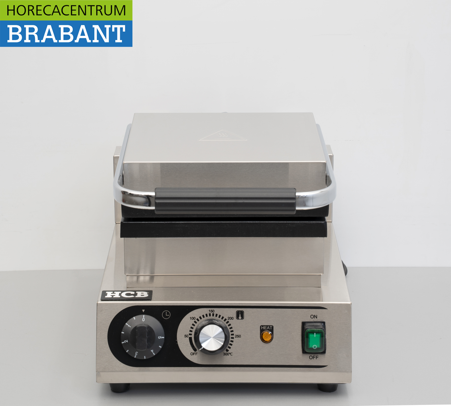 HCB Stainless Steel Waffle Iron Liege Waffles 230V Catering - Image 2