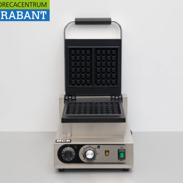 HCB Stainless Steel Waffle Iron Liege Waffles 230V Catering