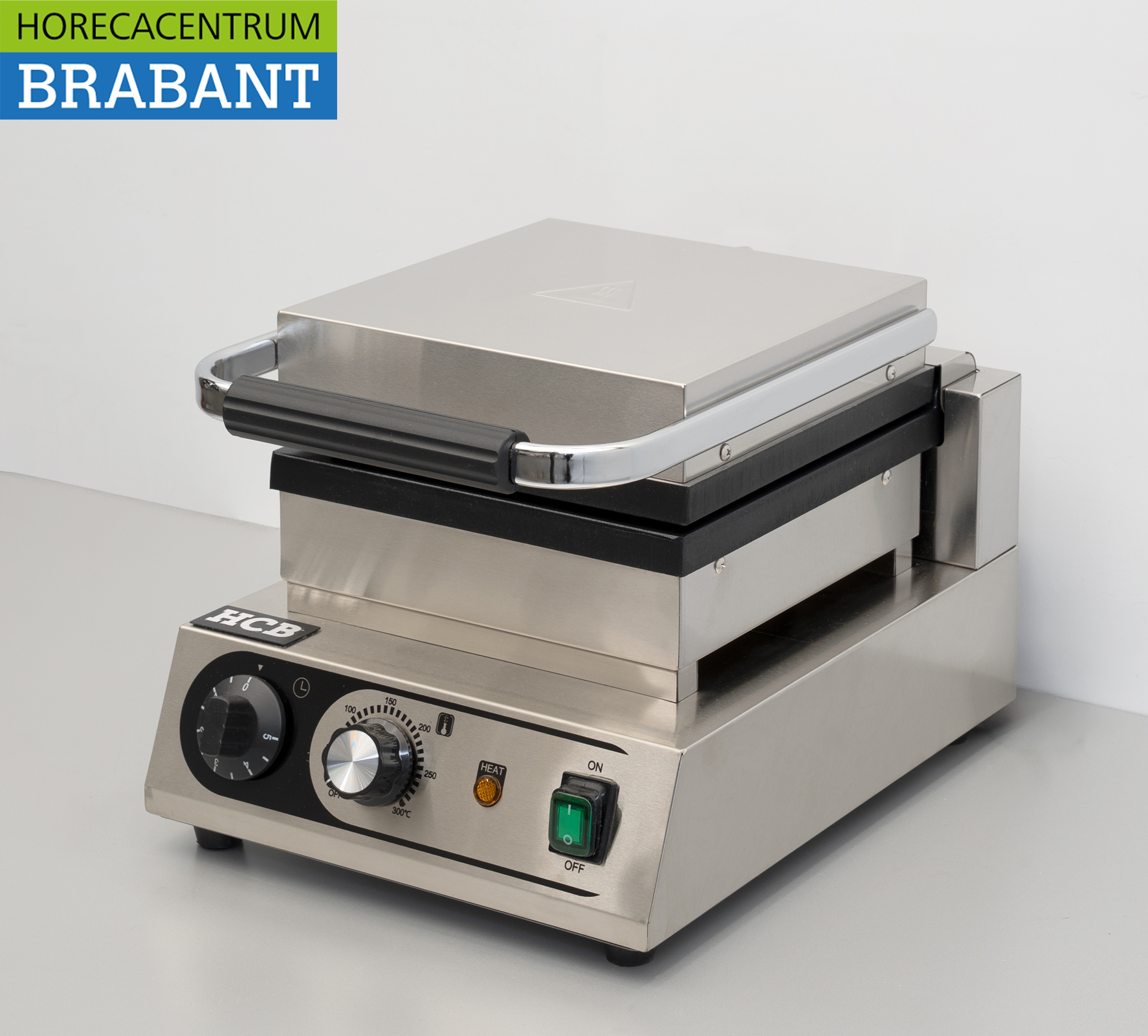 HCB Stainless Steel Waffle Iron Liege Waffles 230V Catering - Image 3