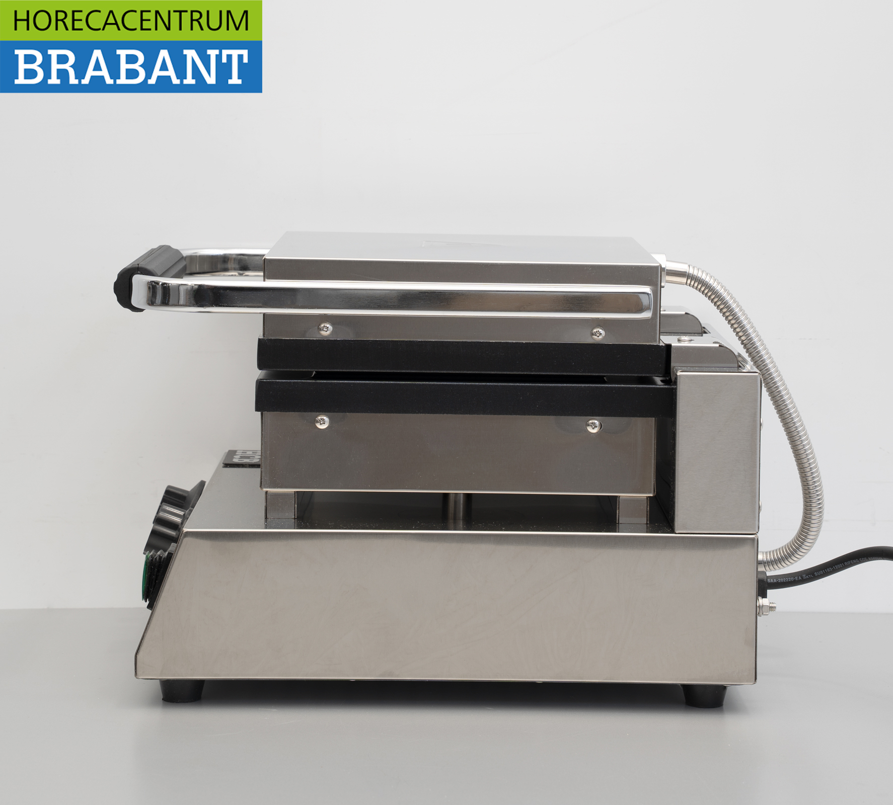 HCB Stainless Steel Waffle Iron Liege Waffles 230V Catering - Image 5