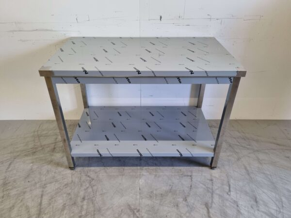 Stainless Steel Worktable Premium-line 120 x 70 x 85 cm Catering