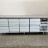 Stainless steel Coreco Premium refrigerated workbench 8 drawers 1/1 gastronorm 224,5 cm Catering