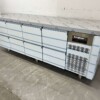 Stainless steel Coreco Premium refrigerated workbench 8 drawers 1/1 gastronorm 224,5 cm Catering - Image 2