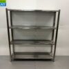 Stainless steel Storage Rack Rack Premium-line 160 x 40 x 180 cm Catering