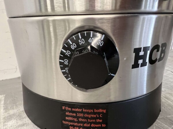 Stainless steel Double Walled Kettle Boiler 6.3 liter 230V Catering - Image 4