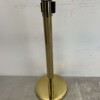 Barrier post Barrier tape gold with pull tape 200 cm Hospitality Industry