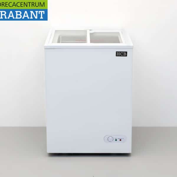 HCB Chest Freezer Commercial Freezer with Sliding Glass Lids, 97 liters, 230V, Food Service