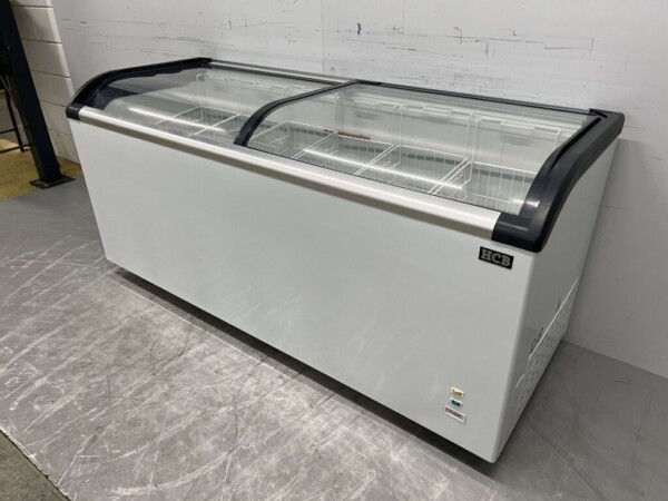 HCB Shop Freezer Freezer Chest with sliding glass lids 545 liters 230V Horeca - Image 3