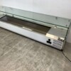 Stainless steel Top-up display case Top-up refrigerated display case saladière 8 x 1/4 GN 160 cm Horeca - Image 2