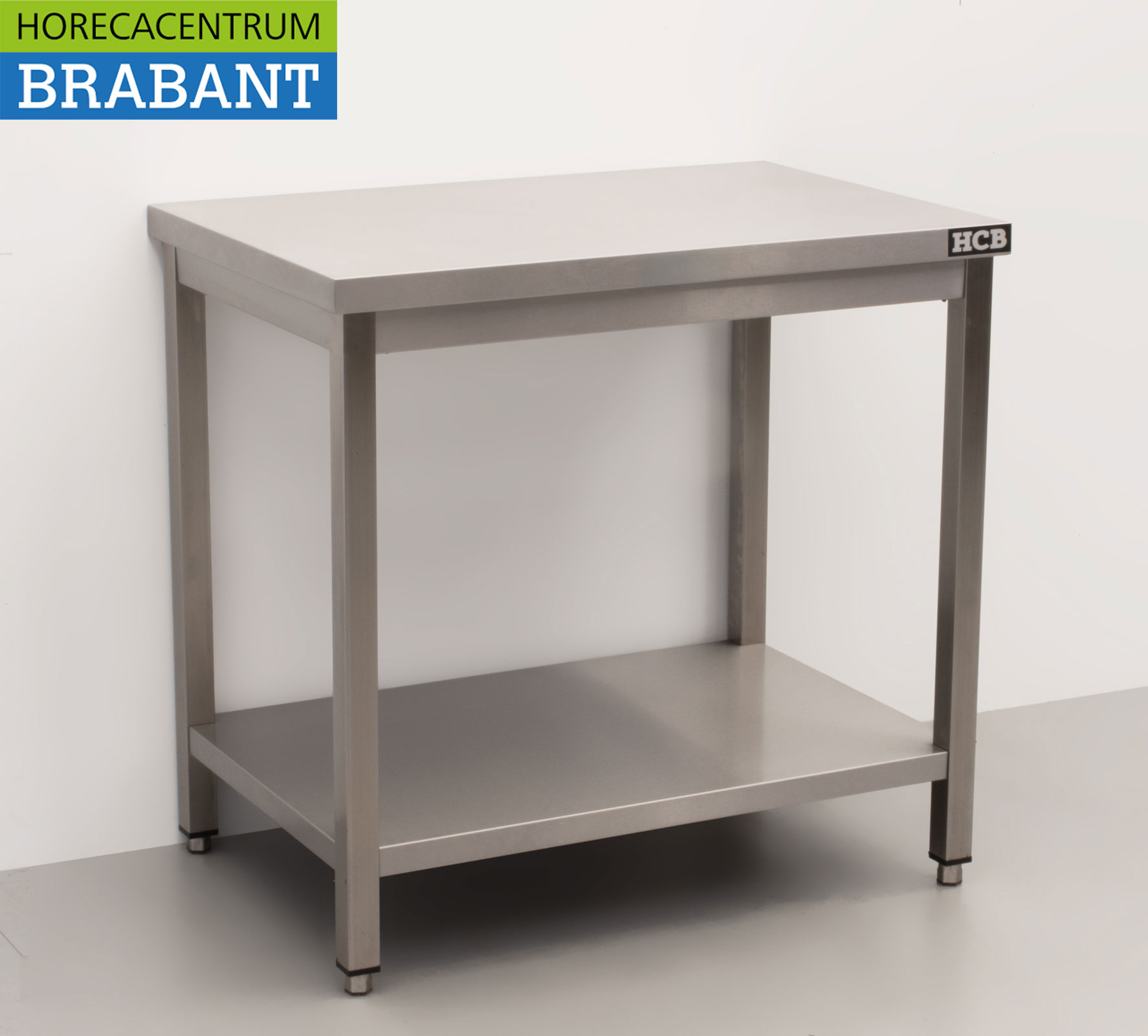 Stainless Steel Worktable Premium-line 90 x 60 x 85 cm Catering - Image 3