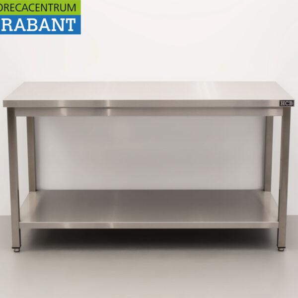 HCB stainless steel Worktable Premium-line 150 x 60 x 85 cm Catering