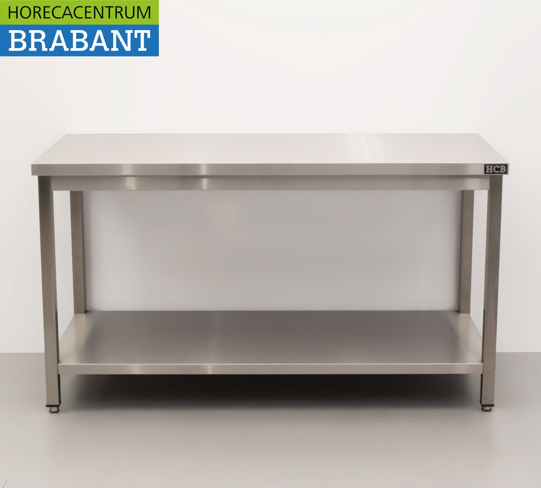 HCB stainless steel Worktable Premium-line 150 x 60 x 85 cm Catering