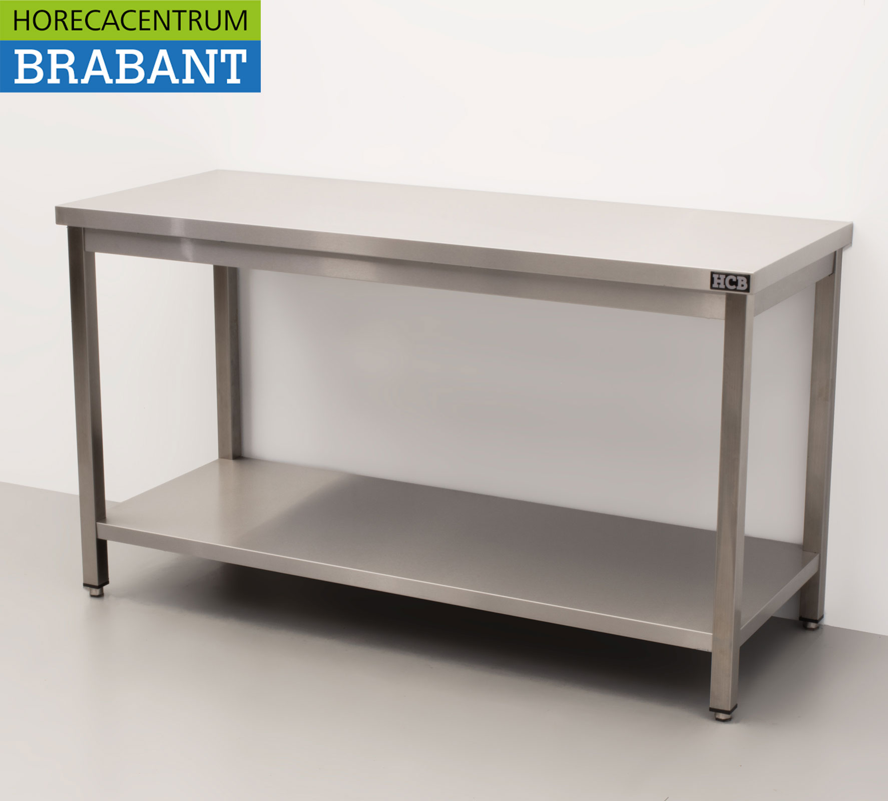 HCB stainless steel Worktable Premium-line 150 x 60 x 85 cm Catering - Image 2