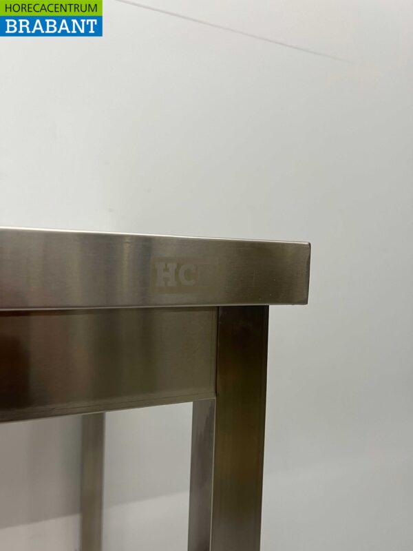 Stainless Steel Work Table Basic-line 200 x 60 x 85 cm Catering - Image 4