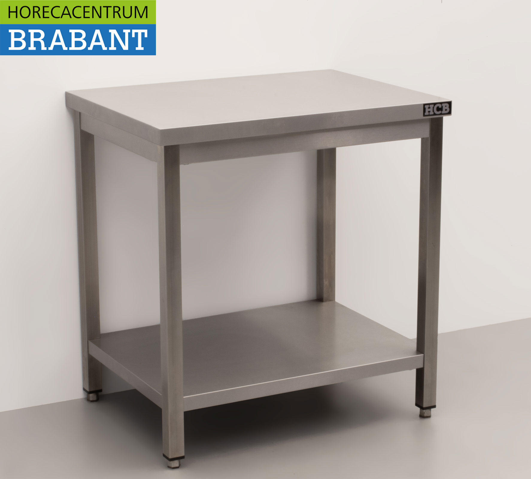 HCB stainless steel Worktable Premium-line 80 x 60 x 85 cm Catering - Image 3