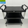 HCB Plastic serving trolley 3 tiers 102 cm Horeca
