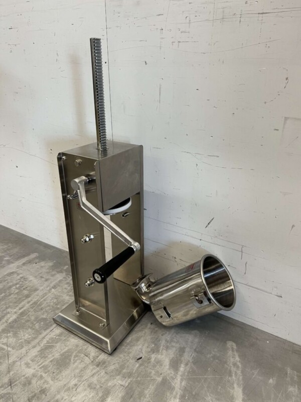 Stainless steel Vertical churros machine churros maker stuffing can stopper sausage filler 3 liters Hospitality - Image 6