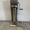Stainless steel Vertical churros machine churros maker stuffing can stopper sausage filler 7 liters Catering