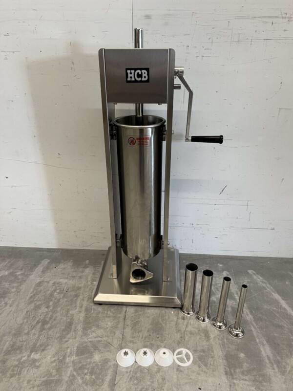 Stainless steel Vertical churros machine churros maker stuffing can stopper sausage filler 7 liters Catering