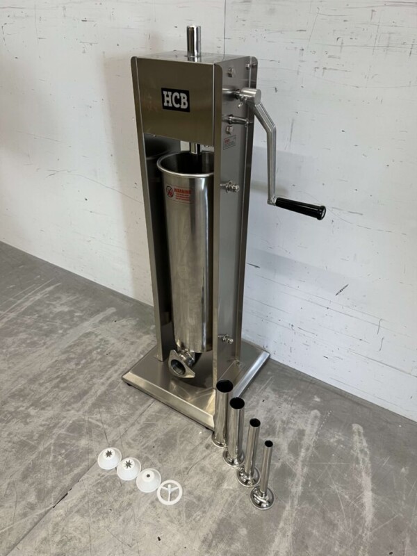 Stainless steel Vertical churros machine churros maker stuffing can stopper sausage filler 7 liters Catering - Image 2
