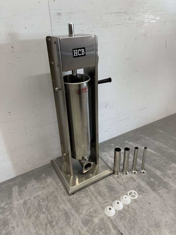 Stainless steel Vertical churros machine churros maker stuffing can stopper sausage filler 7 liters Catering - Image 3