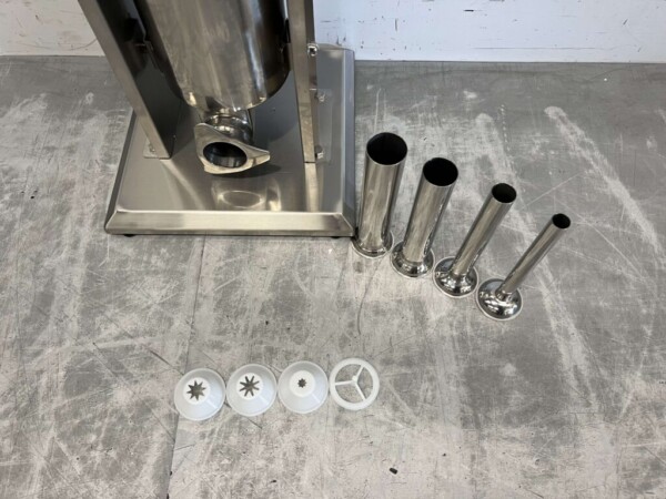 Stainless steel Vertical churros machine churros maker stuffing can stopper sausage filler 7 liters Catering - Image 4
