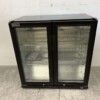 TopCold Backbar Bar Refrigerator Glass folding doors 220 liters 88 cm 230V Horeca