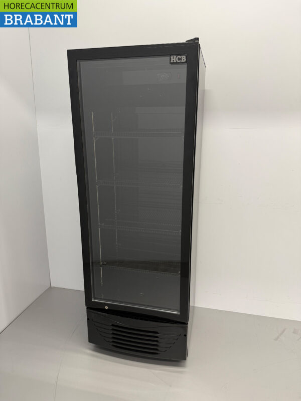 HCB Glass Door Refrigerator Beverage Refrigerator Glass door 278 liters 230V Catering