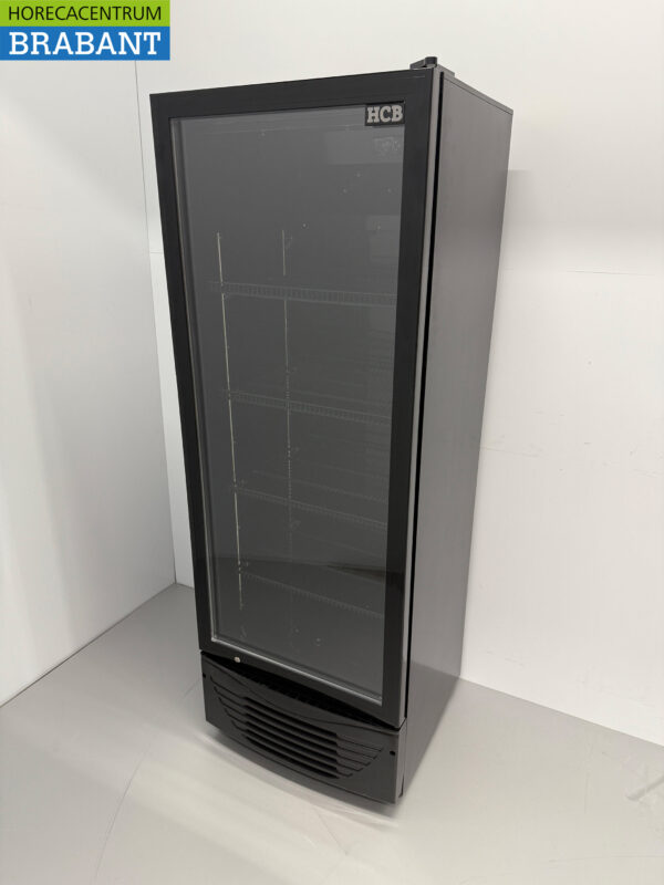 HCB Glass Door Refrigerator Beverage Refrigerator Glass door 278 liters 230V Catering - Image 2