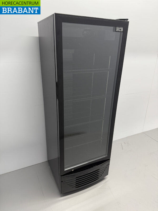 HCB Glass Door Refrigerator Beverage Refrigerator Glass door 278 liters 230V Catering - Image 3