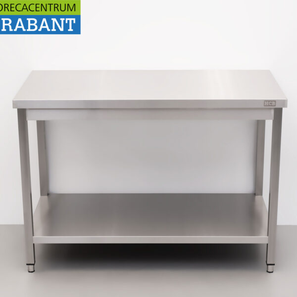 HCB Stainless Steel Work Table Basic-line 120 x 60 x 85 cm Catering