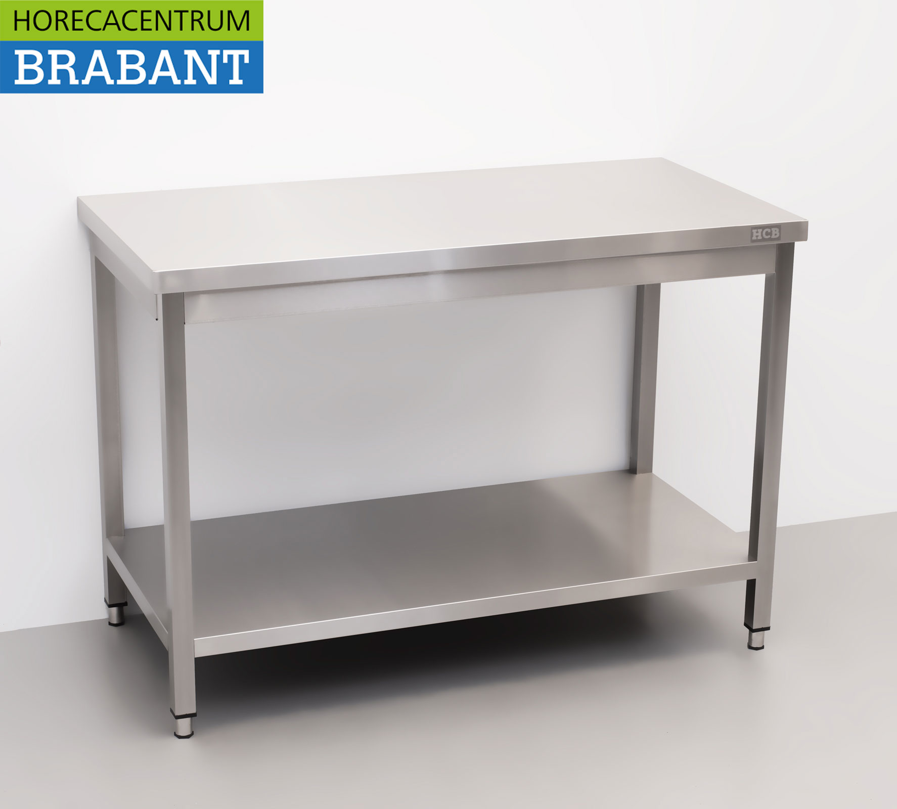 HCB Stainless Steel Work Table Basic-line 120 x 60 x 85 cm Catering - Image 3