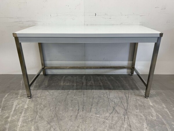Stainless Steel Work Table Basic-line 160 x 70 x 85 cm Catering