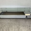 Stainless steel Top-up display case Top-up refrigerated display case saladiere 5 x 1/3 and 1 x 1/2 GN 150 cm Horeca