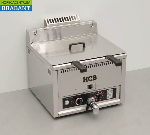 Stainless steel deep fryer Fryer 30 liter Gas Catering - Image 3