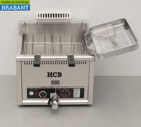 Stainless steel deep fryer Fryer 30 liter Gas Catering - Image 4