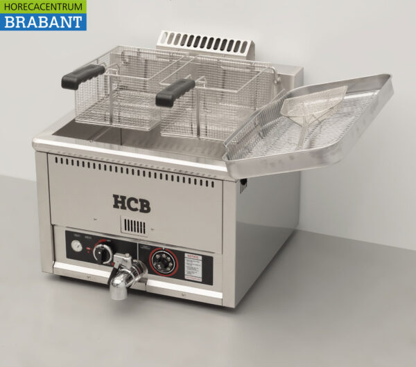 Stainless steel deep fryer Fryer 30 liter Gas Catering - Image 5