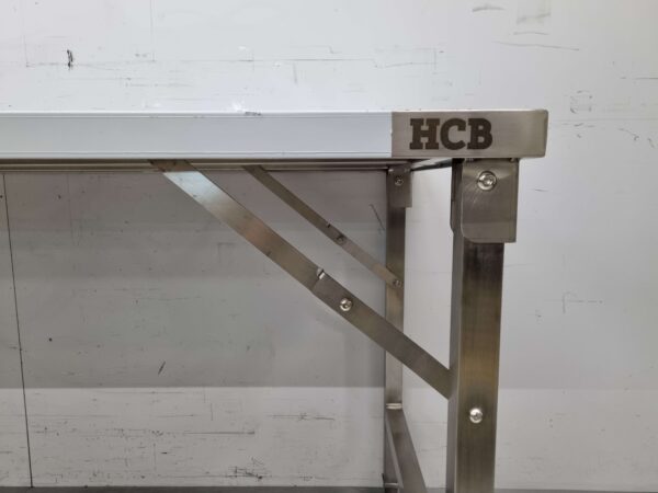 Stainless Steel Collapsible Work Table 180 x 70 x 85 cm Catering - Image 5