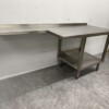 Stainless Steel Work Table 198.5 x 73 x 91 cm Catering - Image 2