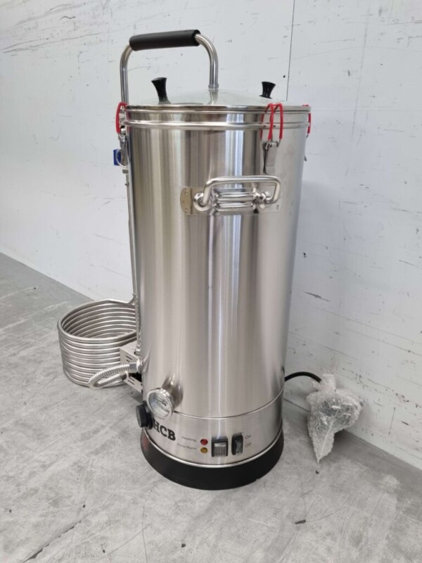 Stainless steel All-in-one brewing system Double-walled beer maker 29 liters Complete set 230V Horeca - Image 2
