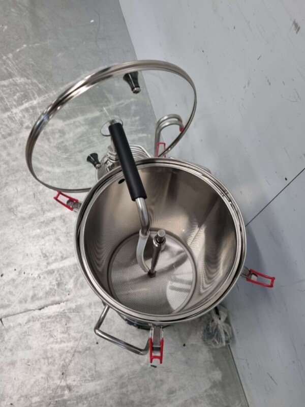 Stainless steel All-in-one brewing system Double-walled beer maker 29 liters Complete set 230V Horeca - Image 4