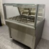 Stainless steel Ubert Display Case Bj. 2019 107.2 cm 230V Horeca - Image 2