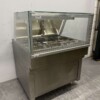 Stainless steel Ubert Display Case Bj. 2019 107.2 cm 230V Horeca - Image 3