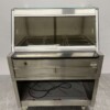 Stainless steel Ubert Display Case Bj. 2019 107.2 cm 230V Horeca - Image 4